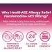HealthA2Z Fexofenadine Hydrochloride 180mg | 30 Coated Caplets | 24-Hour Non-Drowsy Antihistamine for Allergy Relief - Buy Online on GoSupps.com