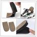 NOLITOY 4 Pairs Inner Heightening Insoles - Men's Shoe Lifts Anti-Slip Orthopedic Heel Inserts Soft EVA Suede Pads for Comfort & Support - Buy Online on GoSupps.com