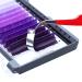 Ombre Purple Colored Eyelash Extensions 14mm D Curl Easy Fan 0.07mm | Gradient Colored Lashes for Volume | Self Shadow Premade Lash - Buy Online on GoSupps.com