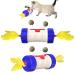 XIAOGO Cats Feather Toy Cat Interactive Toys Can Move Kitty Ball Kitten Catnip Balls Pet Supplies for Indoor Birthday Gift