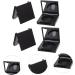 Mipcase 8 Pcs Blush Box Eyeshadow Box Travel Cosmetic Eyeshadow Organizer Blush Case Eyeshadow Cases Plastic 5x5cmx2pcs Blackx2pcs - Buy Online on GoSupps.com