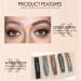 Waterproof Highly Tinted Eyebrow Gel - Long Lasting & Sweatproof Makeup (Blonde) - Buy Online on GoSupps.com
