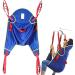 Patient Lift Slings Patient Lift Toileting Sling Bathroom Transfer Hammock Divided Leg Sling Stair Transfer Belt 4-Point Transfer Sling for Shower Home Use Transfer Belt Large