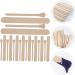 CABILOCK 400 STK Waxed Wooden Applicator Sticks - Portable Wax Tools for Hair Removal & Makeup - Ideal for Waxing Booths - Buy Online on GoSupps.com
