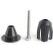 KEYWELL Bar End Plugs - Aluminum Handlebar End Caps for Road, Mountain, BMX Bikes (2 Pack, Black) - Buy Online on GoSupps.com