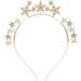 Hair Accessories Crown Headbands Star Headpiece for Women Goddess Headpiece for Women Gold Accessories for Women Goddess Headband Birthday Accessories for Women Alloy Fashion - Buy Online on GoSupps.com