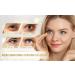 D'Nali 24K Gold Eye Mask Patch 2 Count - Pack of 20 | Hydrating Under Eye Treatment - Buy Online on GoSupps.com