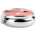 Valentine's Day Round Pill Box - 3 Compartment Organizer for Travel & Lovers - Buy Online on GoSupps.com