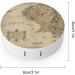 Middle Earth Map Contact Lens Case Kit | Bagea-Ka Eye Care Box with Mirror Tweezers & Solution for Home & Travel - Buy Online on GoSupps.com