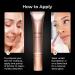 Monica Ann Beauty Dual-Action Face Primer - 15 mL | Hydrating Makeup Primer with Vitamin C & Hyaluronic Acid | Pore Minimizer & Foundation Primer - Buy Online on GoSupps.com