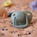 Filibabba Anatomically Shaped Silicone Pacifiers 0-6 Months - 2 Pack Grey | Safe & Comfortable for Babies - Buy Online on GoSupps.com