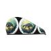 Hair Towel Wrap Hair Drying Towel With Button Towel Turban Head Towel To Dry Hair Quickly (Watercolor Turtle3)