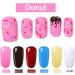 LagunaMoon Gel Nail Polish Set - 6 Colors High-Shine Kit for Salon Quality DIY Manicure - UV LED Soak Off Lacquer Varnish | Sweet Surprise - Buy Online on GoSupps.com
