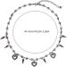 Oralgo Heart-Trailer Necklace | Trendy Punk Choker Chain for Women & Girls | Versatile Metal Accessory - Buy Online on GoSupps.com