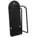 NOLITOY Clipper Stand Display Stands Hair Beard Shaver Holder Electric Clipper Holder Trimmer Beards Clipper Organizer Stand Clipper Holder Rack Stainless Steel Easel Wall 12.5x6cm Black