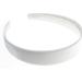1 Inch White Satin Covered Hair Band Headband for Women and Girls - Glitz4Girlz - Buy Online on GoSupps.com