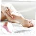Healeved 2 Pairs Gel Care Kit Moisturizing Gel Spa Gloves Socks Booties for Dry Skin & Feet Moisturizing Socks Foot Care Socks Spa Beauty Gloves Skin Care Man Accessories Pink Yarn - Buy Online on GoSupps.com