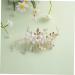 HAPINARY Bridal Headwear Hair Side Comb Flower Hair Comb Hair Accessories for Women Hair Accessories for Flower Hair Accessories Bride Headpiece Girl Headpiece Side Comb for Hair - Buy Online on GoSupps.com