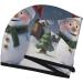 Christmas Santa Snowman Coral Velvet Hair Drying Cap | Quick-Dry Towel Wrap for Men & Women Perfect for Travel & Home - Buy Online on GoSupps.com