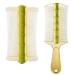 Lot de 2 peignes dents fines double face pour pellicules psoriasis poux - limination des puces et des cheveux emm l s