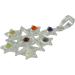 Harmonize Brass Star of David Pendant 7 Chakra Balancing Therapy Reiki Healing Crystel Spiritual Amulet - Buy Online on GoSupps.com
