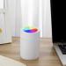 Portable Mini Humidifier with Colorful Night Light - USB Desktop Air Humidifier for Bedroom and Car - Essential Oil Diffuser and Aroma Mist Maker - White - Buy Online on GoSupps.com