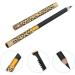 2 pi ces Crayon Sourcils L opard Noir avec Brosse Multifonction Couleur Naturelle et Application Lisse pour Maquillage Professionnel et Usage Personnel - Buy Online on GoSupps.com