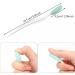 Double-Sided Soft Silicone Lip Exfoliating Brushes - Green Pink 2 Pcs - Buy Online on GoSupps.com