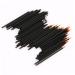 BIUDECO 100pcs Eye Makeup Tools Gel Liner Brush Eye Shadow Eye Makeup White 10X0.5X0.5cm White