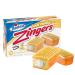 HOSTESS Zingers - Iced Vanilla Cake with Creamy Filling - 10 pieces in 360g pack + Heartforcards shipping protection