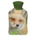 Fox Hot Water Bottle With Cover Plush Bed Bottle Hand Warmer For Adults And Children 26.5X15.3cm