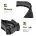 Silicone Hair Cutting & Trimming Guide - Fade Neckline & Shaping Tool | 56x4cm Black - Buy Online on GoSupps.com