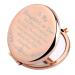 FEELMEM to My Daughter in Law Compact Mirror Daughter-in-Law-Gift Bridal Shower Makeup Mirror Future Daughter in Law Gifts from Mother in Law (to My Daughter in Law Mirror)