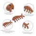 Healeved 5-St Fish-Shaped Ergonomic Massage Comb - Portable Acupuncture Tool for Head and Scalp - Ideal Wooden Comb for Women - Buy Online on GoSupps.com