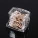 Atyhao Cotton Swab Box | Practical Q-Tip Organizer & Makeup Storage | Transparent Cosmetic Holder with Lid - Shop Internationally - Buy Online on GoSupps.com