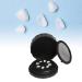 Round Prosthesis Container - Portable & Reusable Bath Box with Sieve & Magnetic Mirror for On-the-Go Care - Buy Online on GoSupps.com