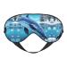 Winter The Dolphin Eye mask Soft Elastic and Adjustable Nighttime Comfort Sleeping mask Suitable for Both Men and Women Black
