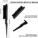 3-Piece Hair Styling Comb Set for Women, Babies, and Kids - Black - Buy Online on GoSupps.com