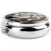 Great Inventor Portable Metal Pill Box - Round Mini 3-Compartment for Travel - Hinged Design for Small Pills - Buy Online on GoSupps.com