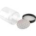 Tianzd 12-Pack 250ml Transparent Plastic Cream Containers with Black Lid & Spatulas - Ideal for Cosmetics Travel & DIY - Buy Online on GoSupps.com