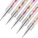 Desikixudy Nail Art Pen Pedicure Crystals Silicone Manicure Nail Point Drill Pen Drawing Polish Rhinestones Picker Pen - Buy Online on GoSupps.com