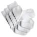 SmartKnitKIDS Sensory-Friendly Sensitivity Seamless Socks - 3 Pack Medium White