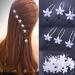 20PC Wedding Hairpins Set | Pearl & Diamond Bridal Hair Clips for Brides & Bridesmaids | Perfect for Bridal Hairstyles - Buy Online on GoSupps.com