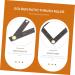 Didiseaon 5 Pcs Second Generation Scale Eyebrow Shape Microblading Ruler Eyebrow Measurement Tool Bagged Mold 25x5x0.6cmx5pcs Blackx5pcs - Buy Online on GoSupps.com