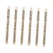 BIUDECO 6 Pcs Long Lasting Eyebrow Pencils Kit Gel Eyeliner Pencil Makeup Eyebrow Penci Palette Wooden Brown