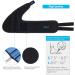 Toe Separator & Correction Set: 1 Pair Bale Toe Gladder + 3 Silicone Gel Separators - Perfect for Toe Alignment & Comfort - Buy Online on GoSupps.com