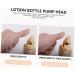 Beavorty 2pcs Lotion Pump Foaming Dispenser Replacement Pump Head Bottle Pump Replacement Air Pump Make up 10x2.3cm Golden - Buy Online on GoSupps.com