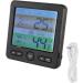 Biitfuu Digital Clock with Temperature & Humidity Monitor - Precise Data for Bedrooms & Students (Black) - International Shipping - Buy Online on GoSupps.com