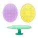 Sioppkik 3PCs Silicon Baby Baths Burst Baby Pado Ski Burst Baby Bett Brush Baby Shampoo Brush Manual Face Cleaning Brush for Adults Peeling Brush Ultraich Silicon brush