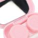 Travel Contact Lens Case Kit - Mini Portable Lens Box Set with Tweezers & Remover Pen (Pink) | International Shipping - Buy Online on GoSupps.com
